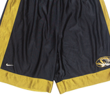 NIKE Missouri Tigers Football USA Mens Sports Shorts Black Relaxed M W30