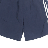 ADIDAS Mesh Lined Mens Swimming Shorts Blue Relaxed L W32