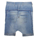LEVI'S Reworked Womens Denim Shorts Blue M W32