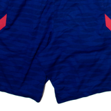 NIKE FC Barcelona Mens Casual Shorts Blue Striped M W26