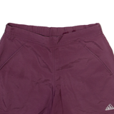 ADIDAS Womens Casual Shorts Maroon S W28