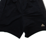 ADIDAS Mens Sports Shorts Black L W28
