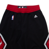 ADIDAS Chicago Bulls Mens Sports Shorts Black Relaxed S W24