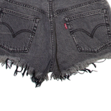 LEVI'S Womens Denim Shorts Grey S W28