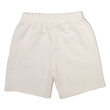 Mens Casual Shorts Cream Striped M W28