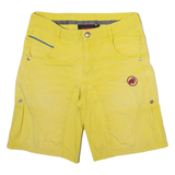 MAMMUT Womens Casual Shorts Yellow S W28