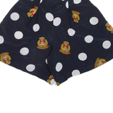 BISS Womens Casual Shorts Blue Relaxed Spotted XXS W23