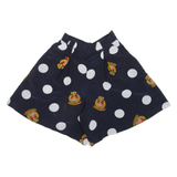 BISS Womens Casual Shorts Blue Relaxed Spotted XXS W23