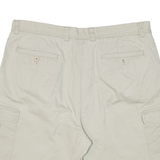LETS GO Mens Chino Shorts Beige L W37