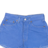 LEVI'S 501 Womens Denim Shorts Blue XS W26