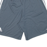 ADIDAS Manchester United Mens Sports Shorts Grey S W26