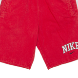 NIKE Mens Casual Shorts Red M W32