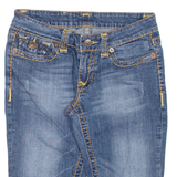 K.T.E JEANS Womens Jorts Shorts Blue S W27