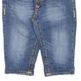 K.T.E JEANS Womens Jorts Shorts Blue S W27