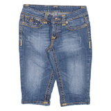 K.T.E JEANS Womens Jorts Shorts Blue S W27