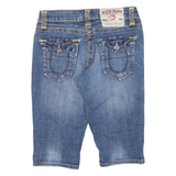 K.T.E JEANS Womens Jorts Shorts Blue S W27