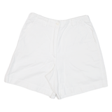 Womens Denim Shorts White S W28