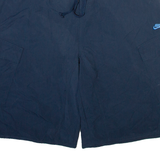 NIKE Mesh Lined Mens Swimming Shorts Blue Relaxed L W38