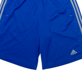 ADIDAS Mens Casual Shorts Blue M W27