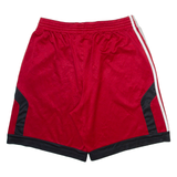 ADIDAS Mens Casual Shorts Red Relaxed L W31