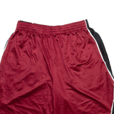 NIKE Mens Casual Shorts Maroon Relaxed L W28