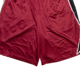 NIKE Mens Casual Shorts Maroon Relaxed L W28