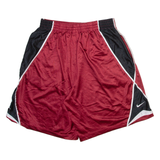 NIKE Mens Casual Shorts Maroon Relaxed L W28