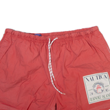 NAUTICA Mens Swimming Shorts Red L W32