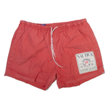 NAUTICA Mens Swimming Shorts Red L W32