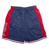 CHAMPION Mens Casual Shorts Blue Relaxed XL W33