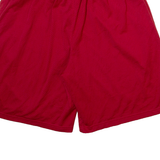 NIKE Mens Casual Shorts Red Relaxed XL W28