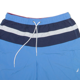 NAUTICA Mens Swimming Shorts Blue Relaxed Striped XL W32