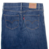 LEVI'S Floral Embroidery Womens Denim Shorts Blue XS W26