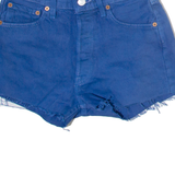 LEVI'S 501 Womens Denim Shorts Blue S W27