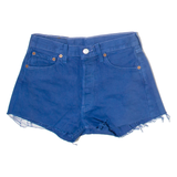 LEVI'S 501 Womens Denim Shorts Blue S W27