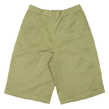 YARELL Womens Casual Shorts Green Relaxed UK 16 W29