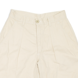 BIG STAR Womens Casual Shorts Beige Relaxed 90s XS W25