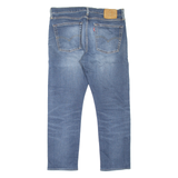 LEVI'S 510 BIG E Jeans Mens Blue Slim Skinny Stone Wash W33 L26