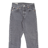 LEVI'S 501 BIG E Jeans Womens Grey Regular Straight W25 L26