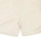 Womens Casual Shorts Beige UK 14 W28
