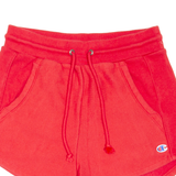 CHAMPION REVERSE WEAVE Womens Sports Shorts Red M W28