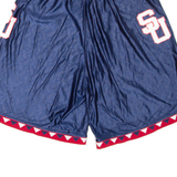 SPORTS BELLE SU Mens Sports Shorts Blue L W25