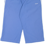 REEBOK Womens Sports Shorts Blue UK 14 W30
