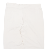 NIKE Womens Sports Shorts Cream Slim L W33