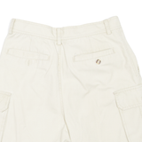 ERNEST & JOHN Mens Cargo Shorts Beige S W28