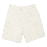 ERNEST & JOHN Mens Cargo Shorts Beige S W28
