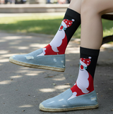 Anyfootwear 3 Pairs Women’s Cartoon Holiday Cotton Socks Funny Gift Party