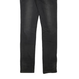 LEVI'S Womens Slim Black Denim Slim Fit Stretch W30 L32 Classic Jeans