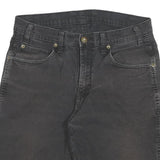 DICKIES Mens Shorts Black Casual L W30 Cotton Blend Workwear Pockets