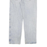DICKIES Mens Jeans Blue Regular Straight Denim Light W33 L30 Classic Zip Cotton